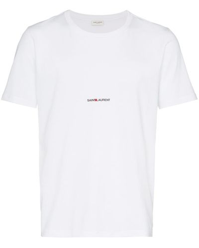 T-shirt Saint Laurent da uomo | Sconto online fino al 39% | Lyst