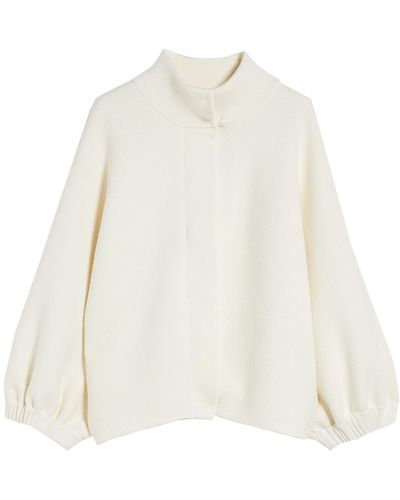 Max Mara Cardigan smirne - Bianco