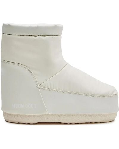 Moon Boot Icon Low In Gomma - White