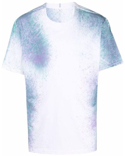 McQ Speckle Print T-shirt - Blue