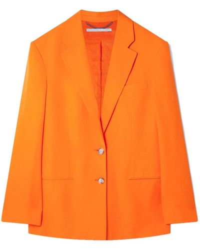 Stella McCartney Blazer monopetto - Arancione