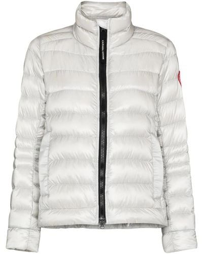 Canada Goose Gray Cypress Quilted Jacket - Women's - Duck Feathers/recycled Polyamide