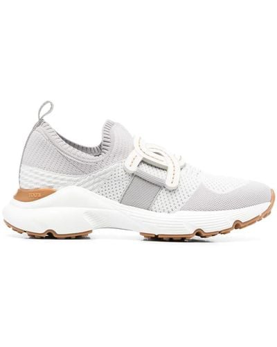 Tod's Sneakers in maglia - Bianco