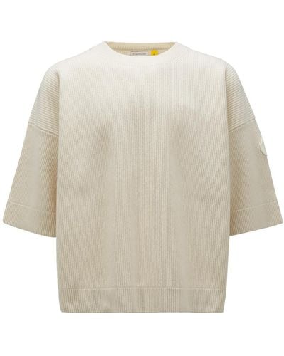 Moncler Genius Girocoo Tricot Oncer X Roc Nation - Natural