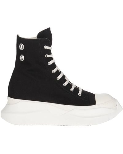 Rick Owens Sneakers high-top abstract - Nero