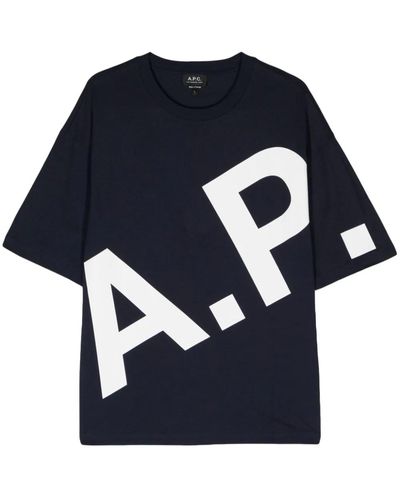 A.P.C. Lisandre T-shirt - Blue