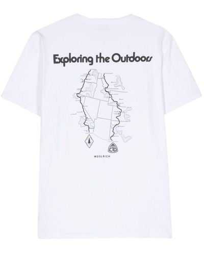 Woolrich Trail t-shirt - Blu