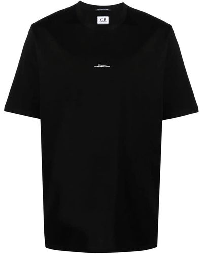 C.P. Company T-shirt con stampa - Nero