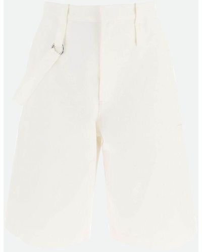 Bottega Veneta Shorts - Bianco