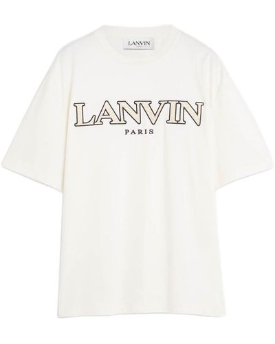 Lanvin Classic curb t-shirt - Bianco