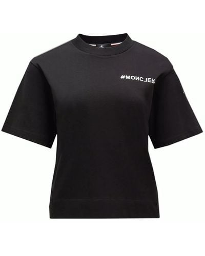 Moncler T-shirt Logata - Black