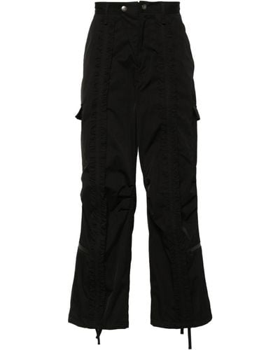 ANDERSSON BELL Kenley Twill Straight Pants - Black