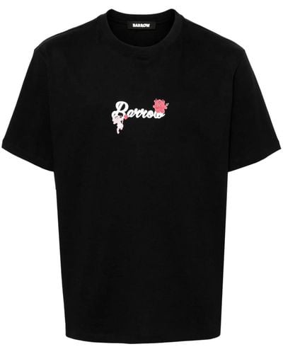 Barrow T-shirt Con Stampa - Black