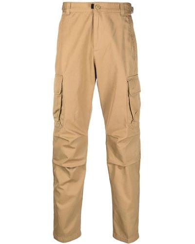 DIESEL Organic Cotton Cargo Trousers - Natural