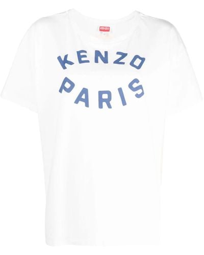 KENZO T-shirt paris - Blu