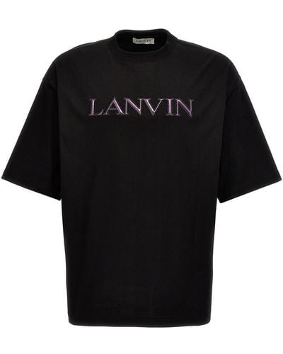 Lanvin T-shirt oversize - Nero