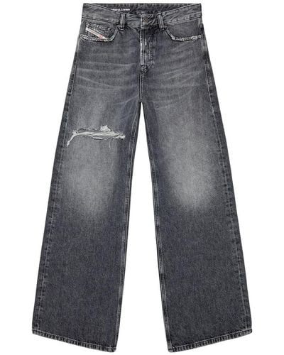 DIESEL Straight Jeans 1996 D-sire 007x4 - Gray