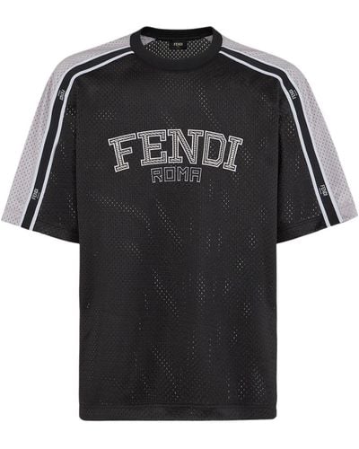Fendi T-shirt Roma - Black