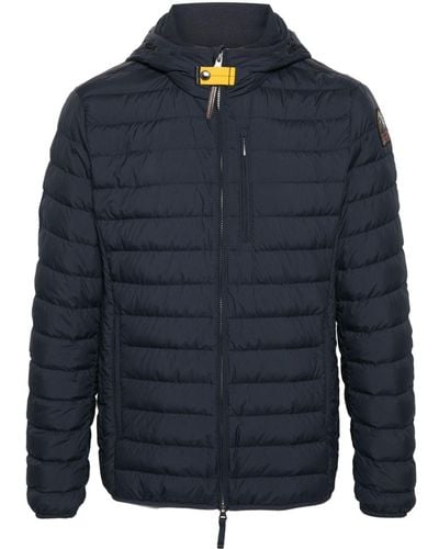 Parajumpers Last Minute Hooded Puffer Jacket - Blue