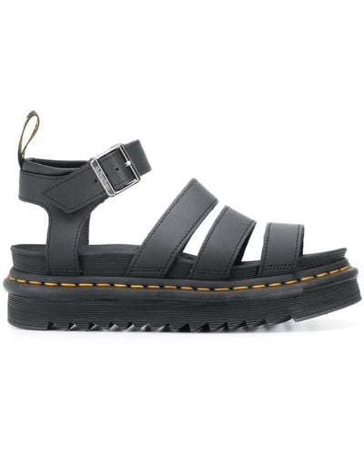 Dr. Martens Blaire Platform Sandals - Black