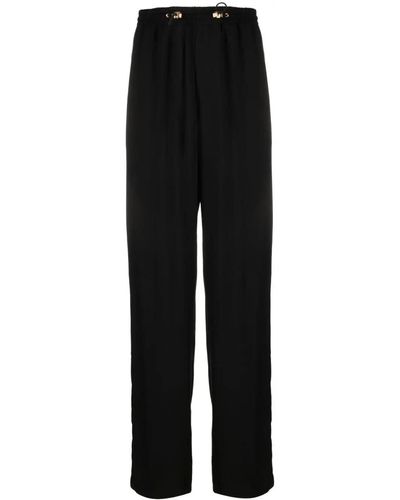 Versace Pantaloni con coulisse - Nero