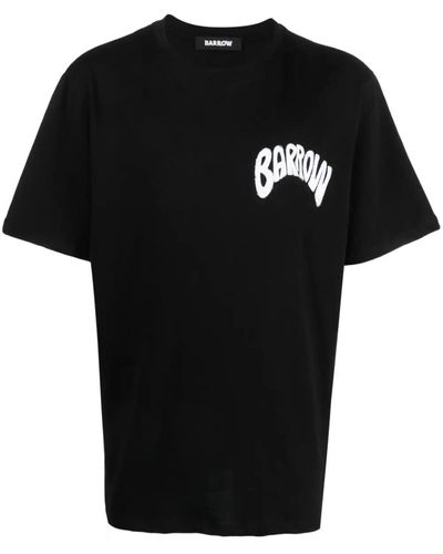 Barrow T-shirt Con Logo - Black