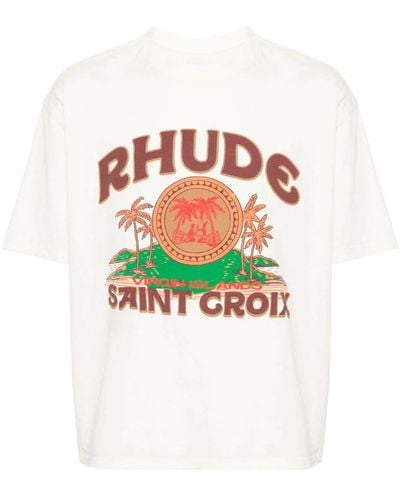 Rhude T-shirt - Bianco