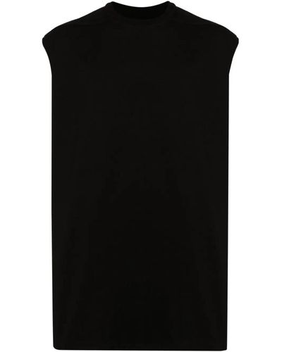 Rick Owens Tarp t in cotone classico nero