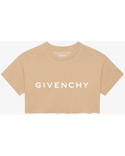 Givenchy T-shirt corta in cotone - Neutro