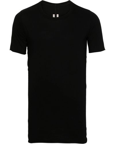 Rick Owens Basic Organic Cotton T-shirt - Black