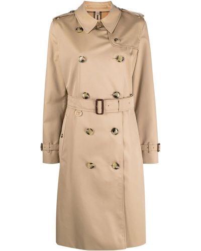 Burberry Trench Heritage Kensington Lungo - Natural