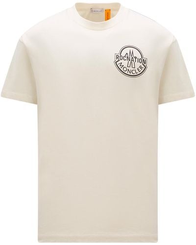 Moncler Genius T-shirt logata moncler x roc nation - Bianco