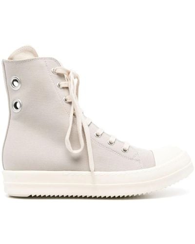 Rick Owens Lido High-top Trainers - Natural