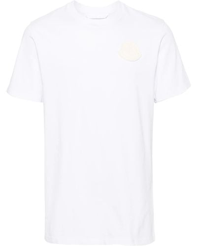 Moncler T-shirt con logo - Bianco