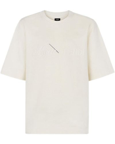 Fendi T-shirt made in - Bianco