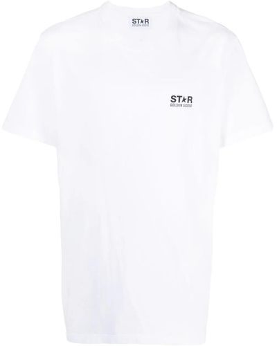 Golden Goose T-shirts And Polos White