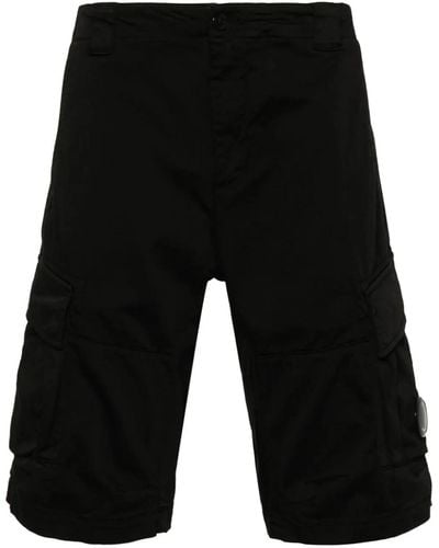 C.P. Company Shorts con applicazione - Nero