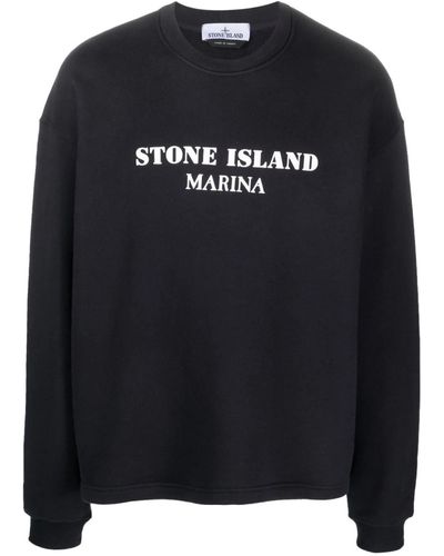 Stone Island Felpa Marina - Black