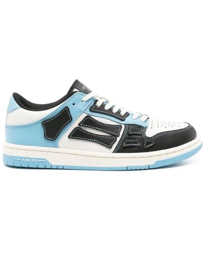 Amiri Sneakers Skel in pelle - Blu