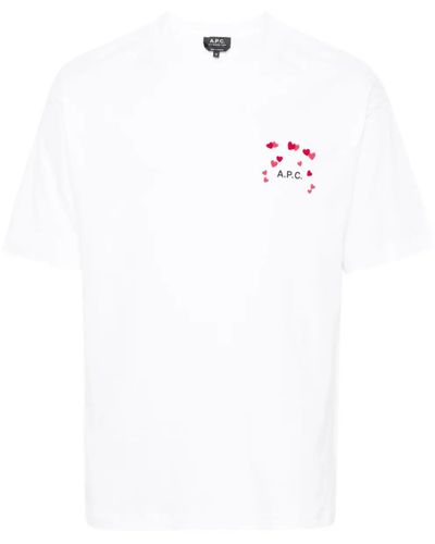A.P.C. T-shirt cotone - Bianco