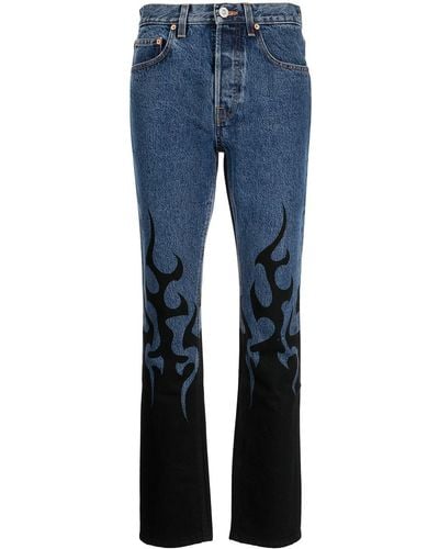 Vetements Jeans black fire magic fit - Blu