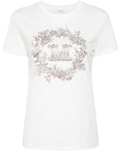 Max Mara T-shirt elmo - Bianco