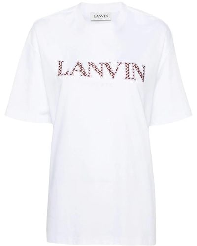 Lanvin T-shirt con applicazione - Bianco