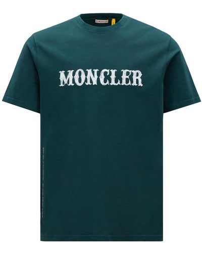 Moncler Genius Logo t-shirt - Verde