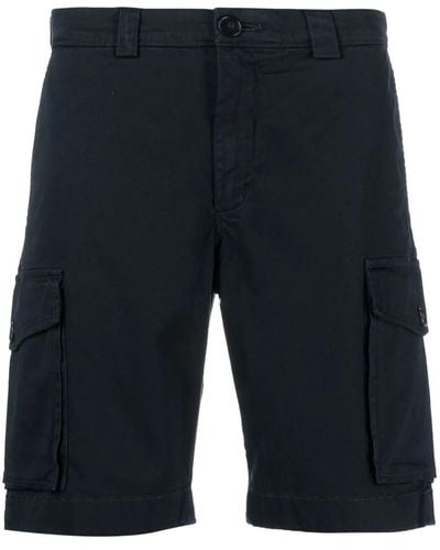 Woolrich Side Cargo-pocket Shorts - Blue