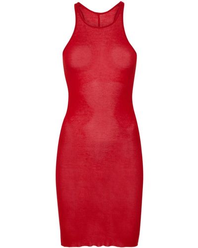 Rick Owens Abito A Costine - Red