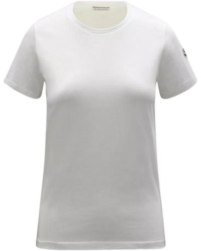 Moncler T-shirt con logo - Grigio