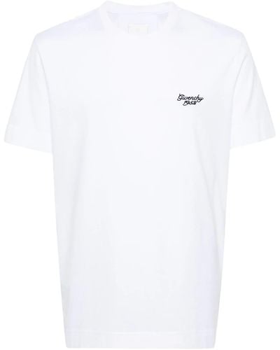 Givenchy T-shirt 1952 Slim In Cotone - White