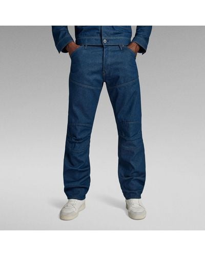 G-Star RAW Jean 5620 G-Star Elwood 3D Regular - Bleu