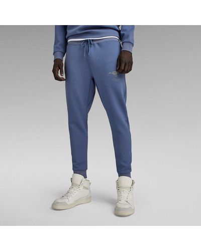 G-Star RAW Pantalon De Survêtement Motion Slim - Bleu